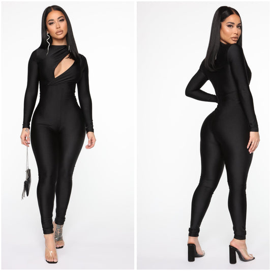 Black Cat Jumpsuit