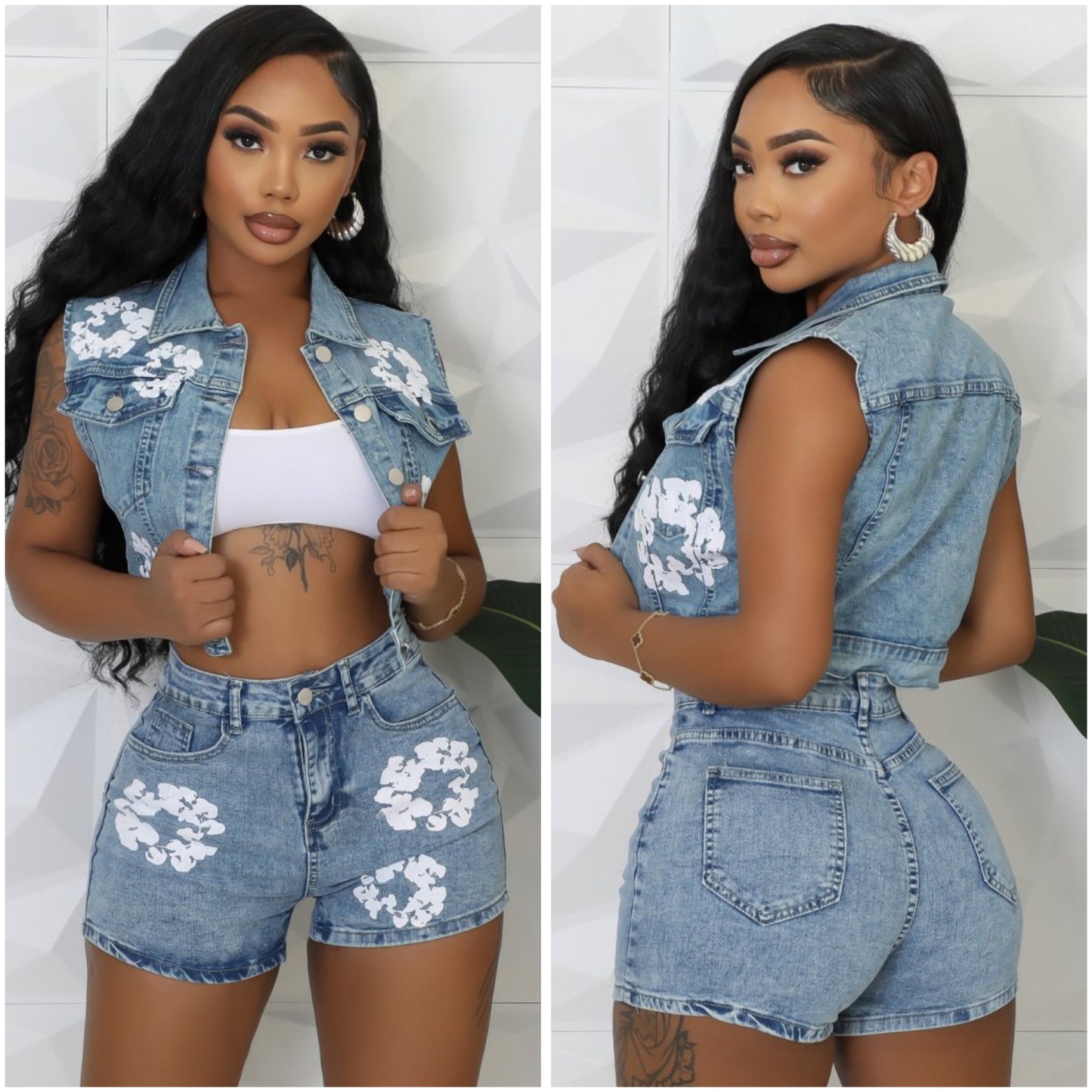 Denim Girl Set