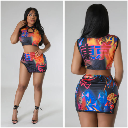 Tokyo Skirt Set